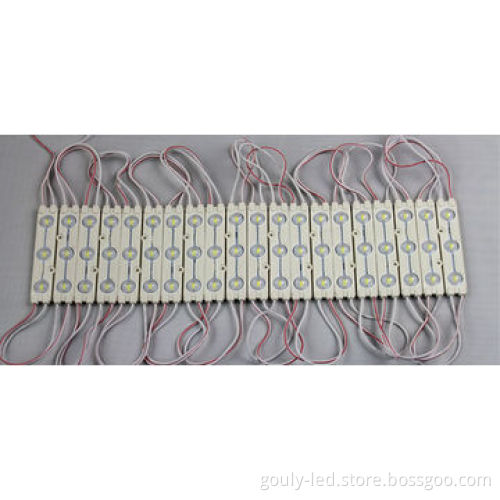 LED Module With Lens SMD5050 3LEDs Waterproof 12V